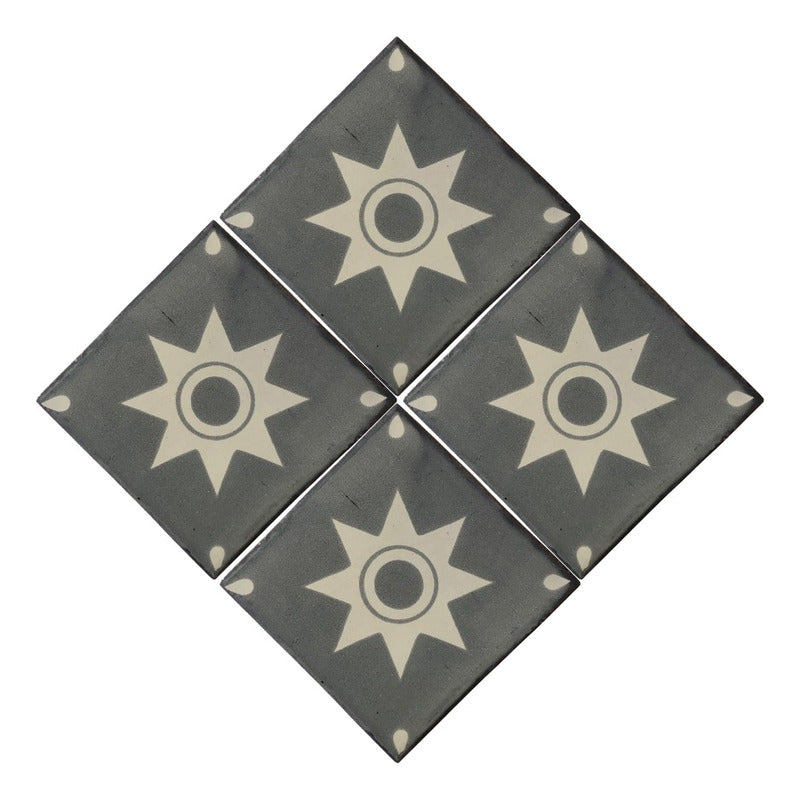 Azulejo Artesanal Talavera Liso 90pz #acls-48