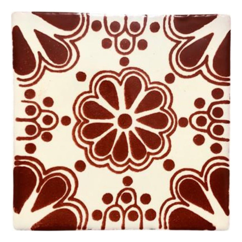 Azulejo Artesanal Talavera Liso 90pz #acls-79