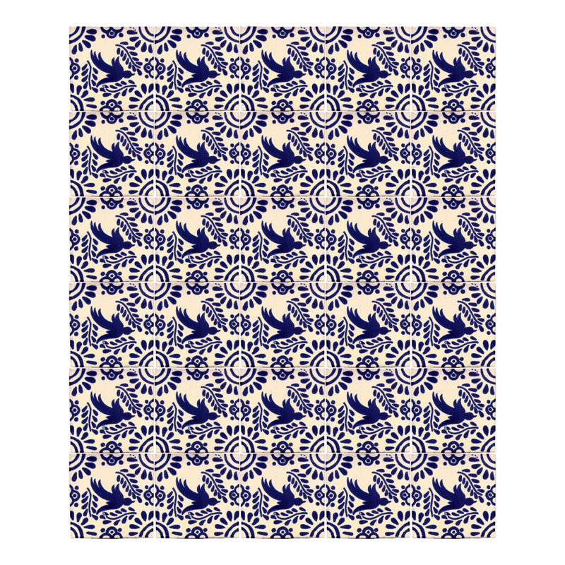 Azulejo Artesanal Tipo Talavera Liso 90pz #acls-136