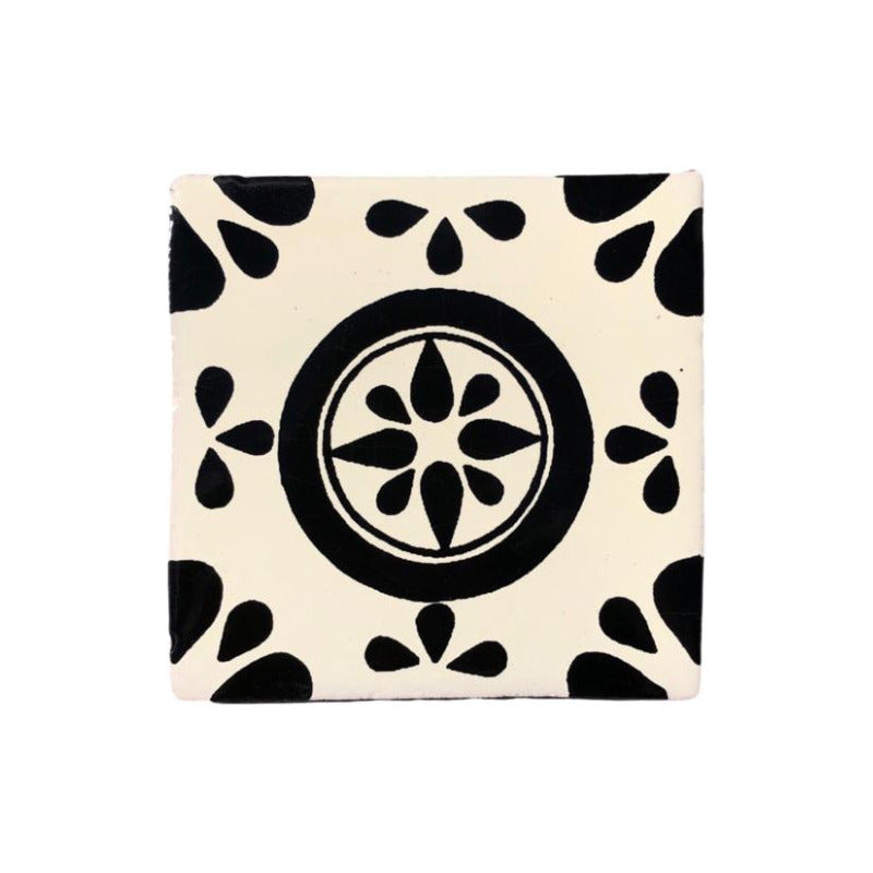 Azulejo 10.5cm Artesanal Talavera Liso 90pz #acls-109