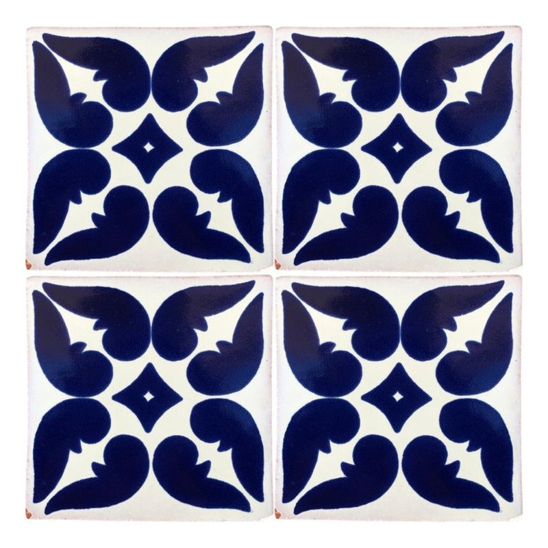 Azulejo Artesanal Tipo Talavera Liso 90pz #acls-42