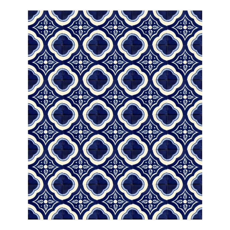 Azulejo 10.5cm Artesanal Talavera Liso 90pz #acls Acls-88