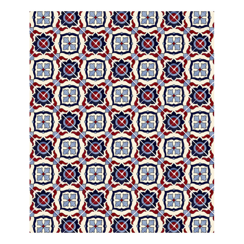 Azulejo Artesanal Talavera Liso 90pz #acln-48