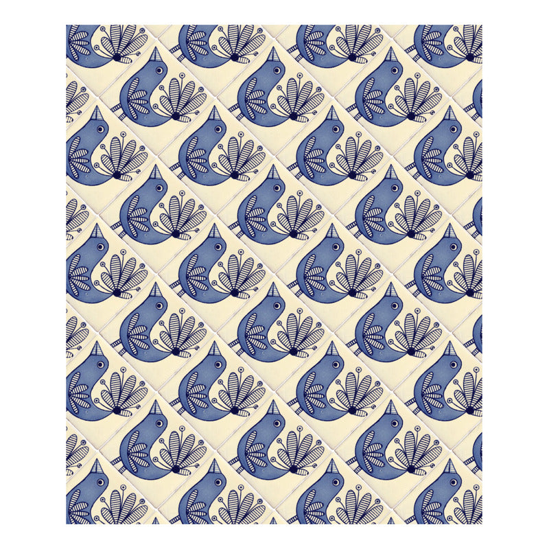 Azulejo 10.5cm Artesanal Tipo Talavera Liso 90pz #acls Acls-132