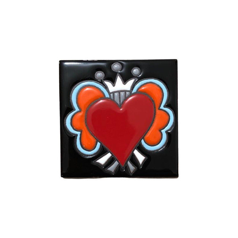 Azulejo 11cm Artesanal Tipo Talavera Relieve 40pz #acrn Acrn-42