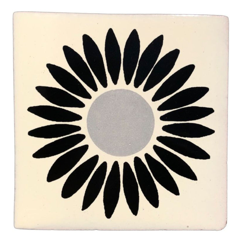 Azulejo 10.5cm Artesanal Tipo Talavera Liso 90pz #acls Acls-117