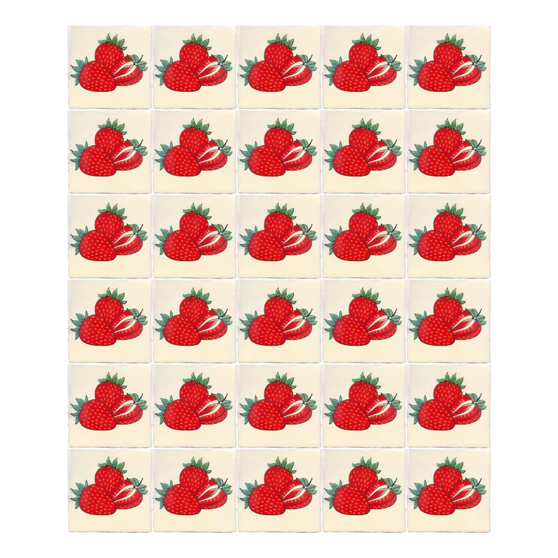 Azulejo Artesanal Tipo Talavera Liso 90pz #acln-03