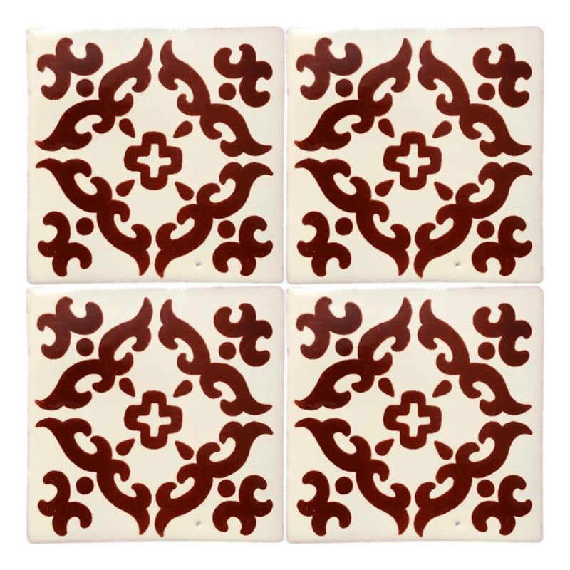 Azulejo Artesanal Tipo Talavera Liso 90pz #acls-70