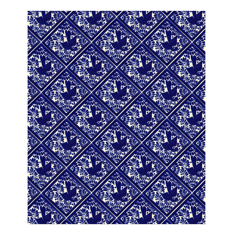 Azulejo Artesanal Talavera Liso 90pz #acls-128
