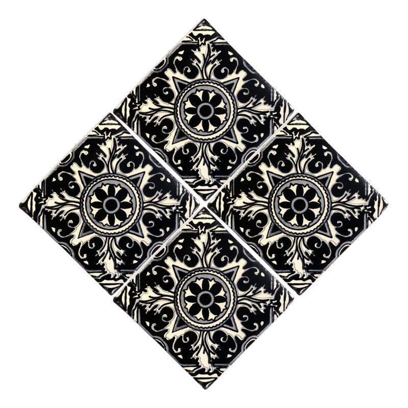Azulejo Artesanal Tipo Talavera Liso 90pz #acls-104