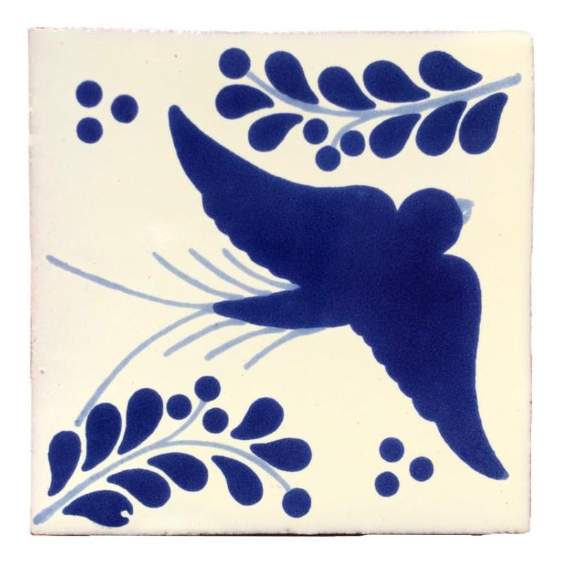 Azulejo Artesanal Talavera Liso 90pz #acls-131