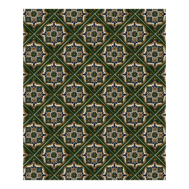 Azulejo Artesanal Talavera Relieve 90pz #acrs-39