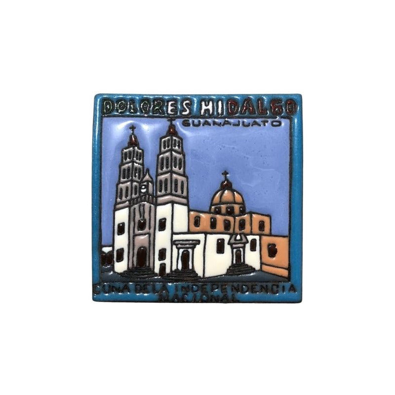 Azulejo 11cm Artesanal Tipo Talavera Relieve 70pz #acrn Acrn-21