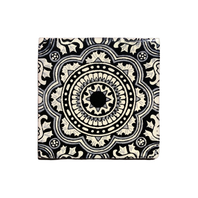 Azulejo 10.5cm Artesanal Talavera Liso 90pz #acls-119