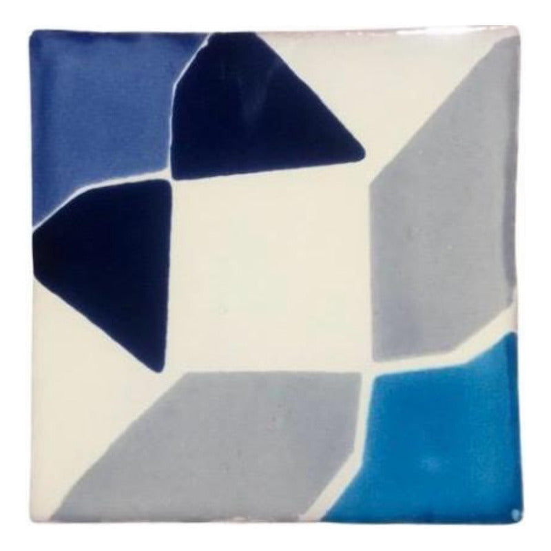 Azulejo Artesanal Tipo Talavera Liso 90pz #acln-58