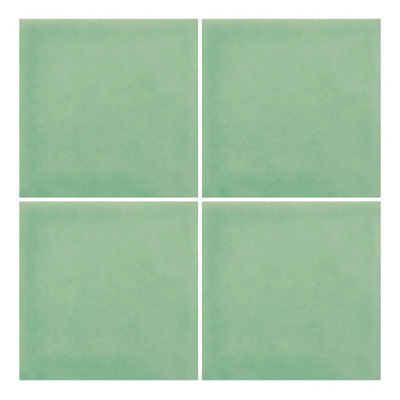 Azulejo Cerámico 1m2 Verde Menta