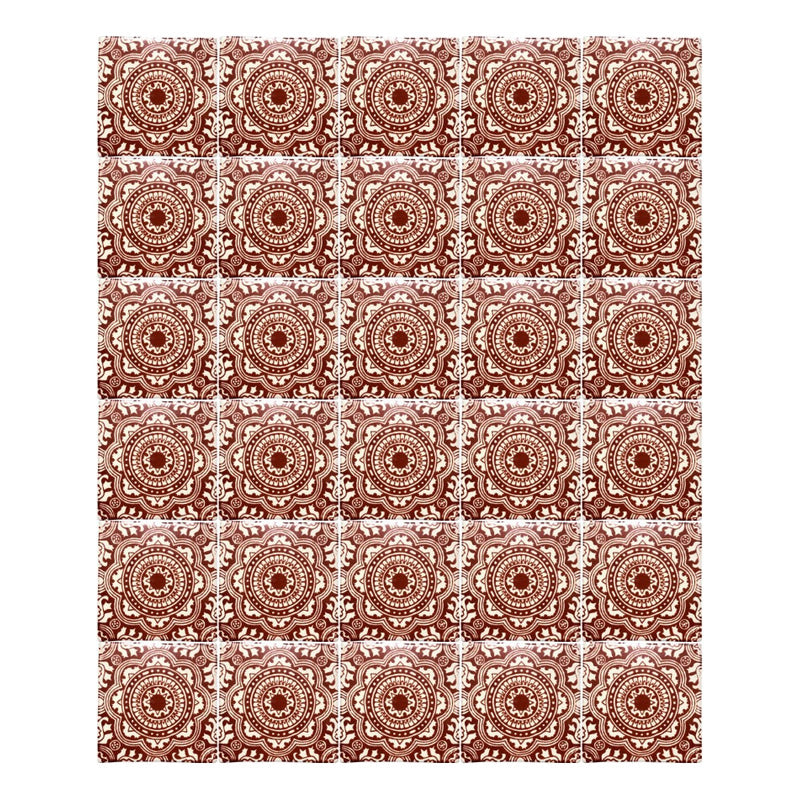 Azulejo Artesanal Tipo Talavera Liso 90pz #acls-53