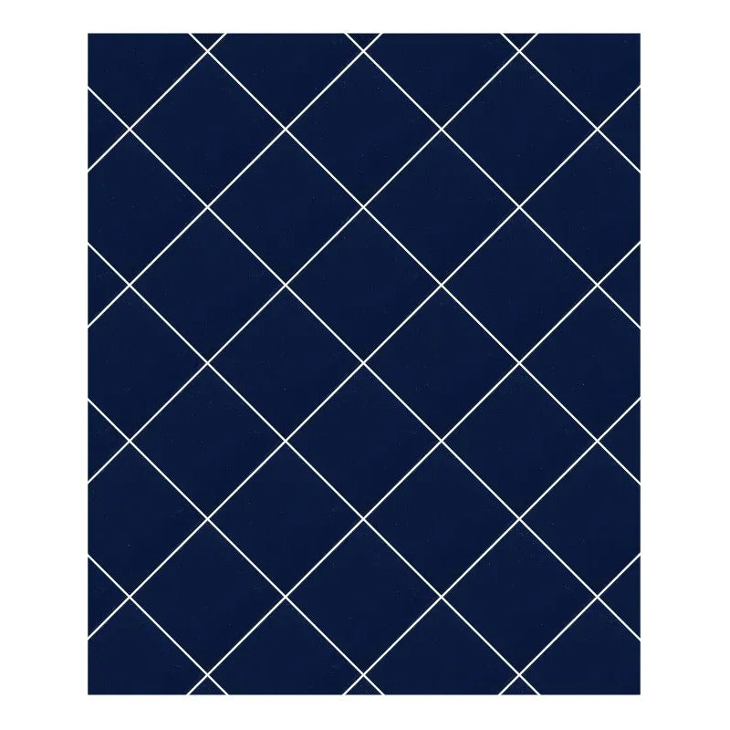 Azulejo Cerámico Para Pared 10.5cm 1m2 Azul Imperial Azul