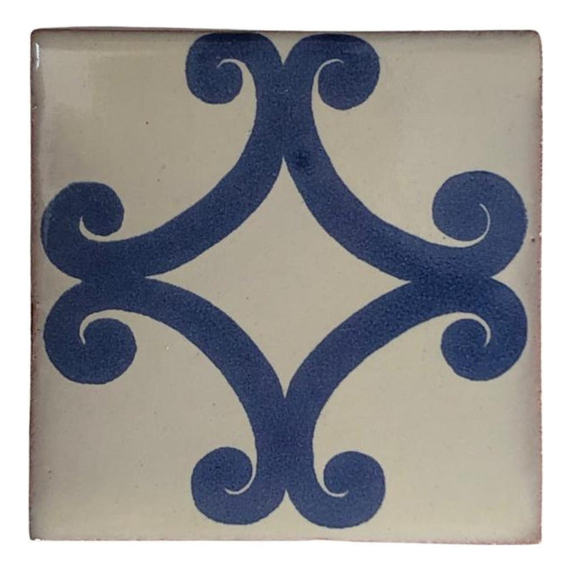 Azulejo Artesanal Tipo Talavera Liso 90pz #acls-39