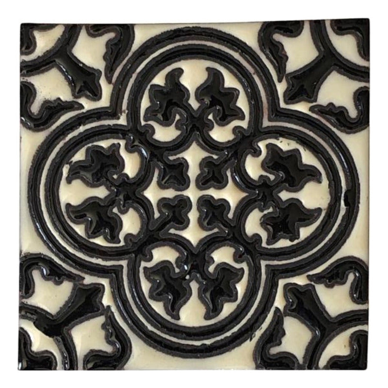 Azulejo Artesanal Talavera Relieve 90pz #acrs-37