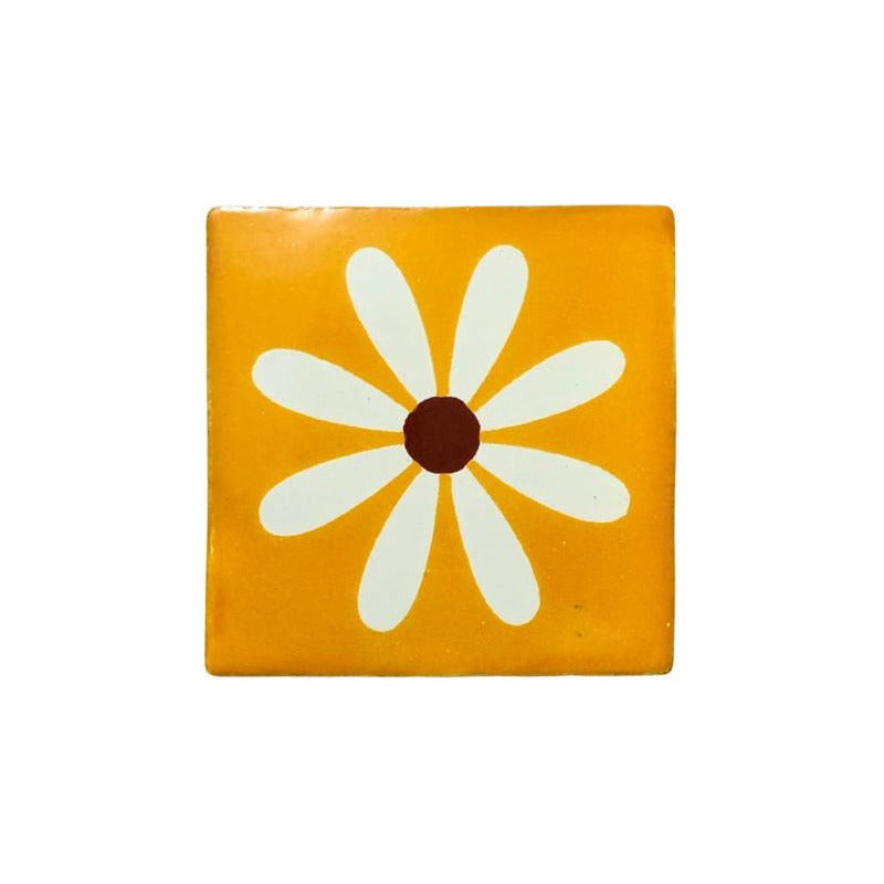 Azulejo 10.5cm Artesanal Talavera Liso 90pz #acls Acls-101