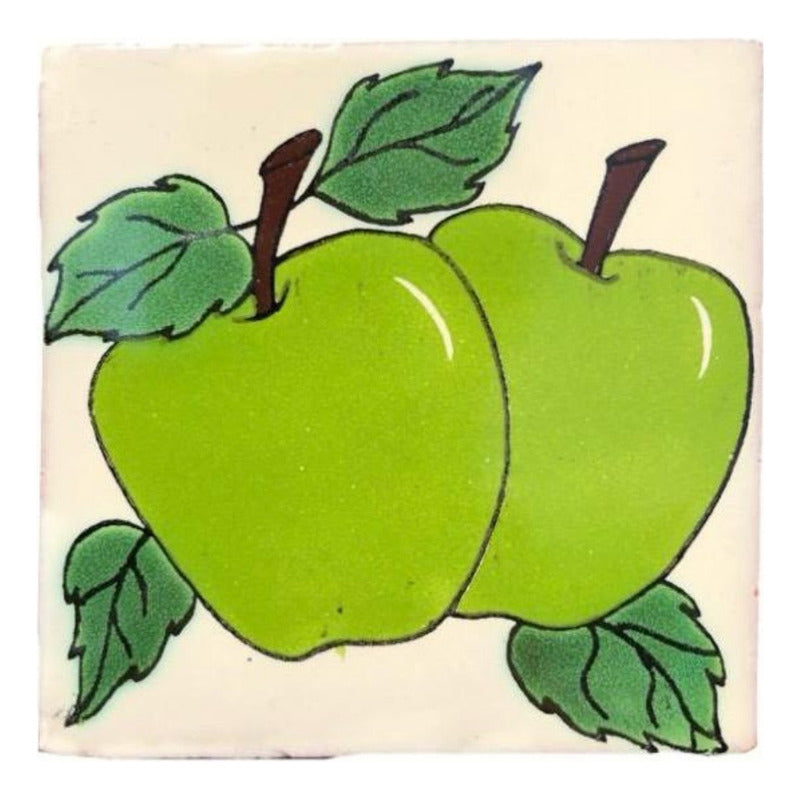 Azulejo Artesanal Talavera Liso 90pz #acln-07