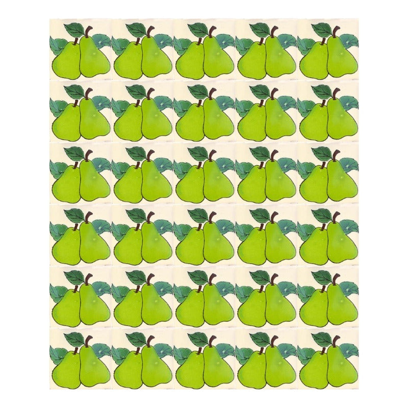 Azulejo 10.5cm Artesanal Tipo Talavera Liso 90pz #acln Acln-08