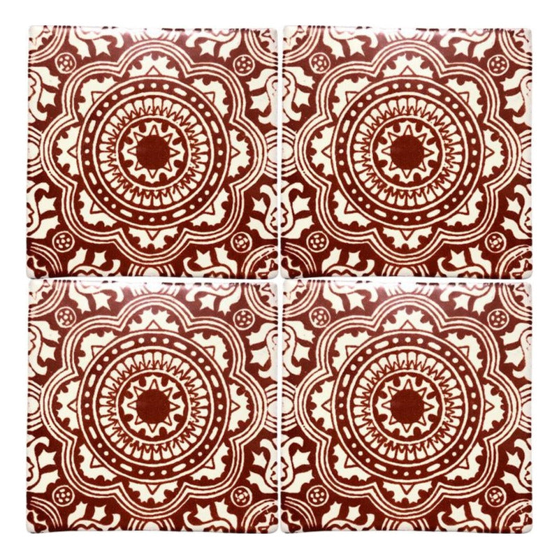 Azulejo Artesanal Tipo Talavera Liso 90pz #acls-53