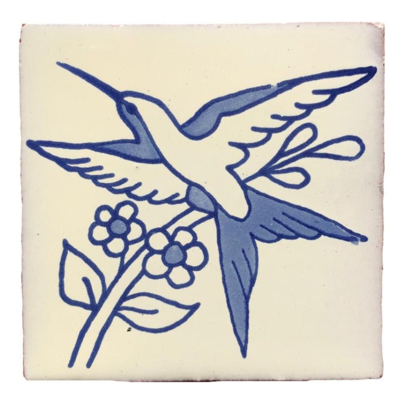 Azulejo Artesanal Tipo Talavera Liso 90pz #acls-125