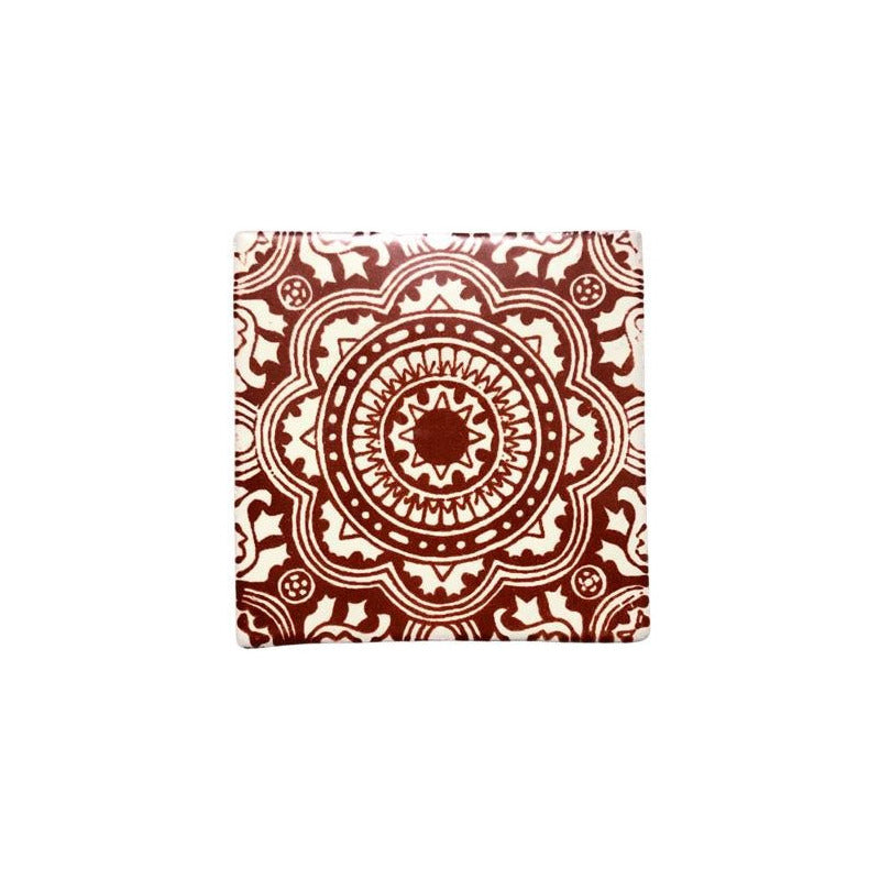 Azulejo 10.5cm Artesanal Talavera Liso 90pz #acls Acls-53