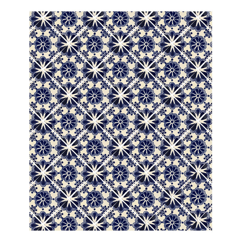 Azulejo Artesanal Tipo Talavera Liso 90pz #acls-58