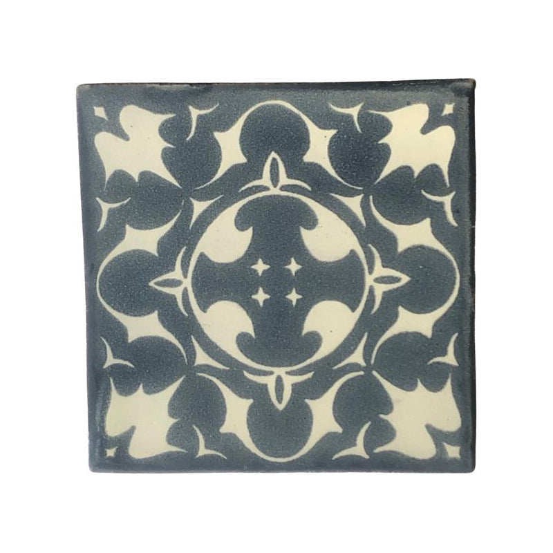 Azulejo 10.5cm Artesanal Talavera Liso 90pz #acls-43