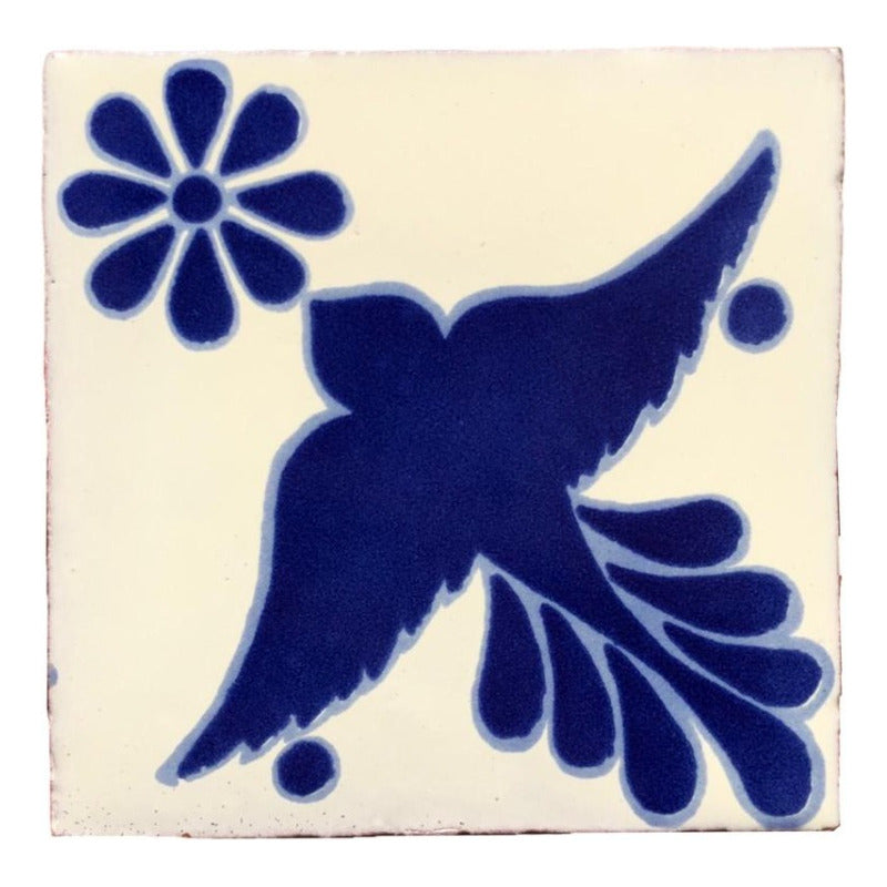 Azulejo Artesanal Talavera Liso 90pz #acls-133