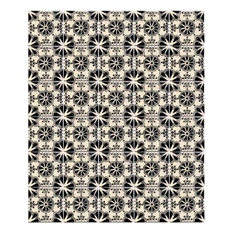 Azulejo Artesanal Tipo Talavera Liso 90pz #acls-121