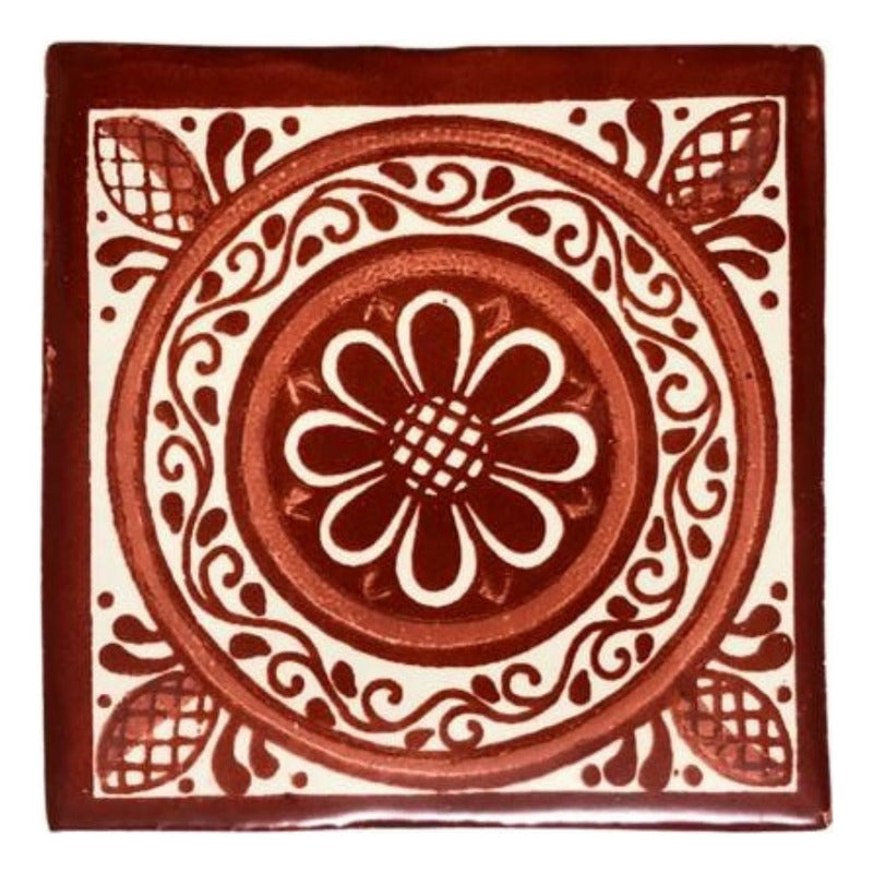 Azulejo Artesanal Talavera Liso 90pz #acls-96