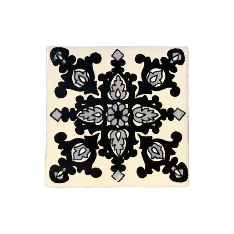 Azulejo 10.5cm Artesanal Talavera Liso 90pz #acls-110