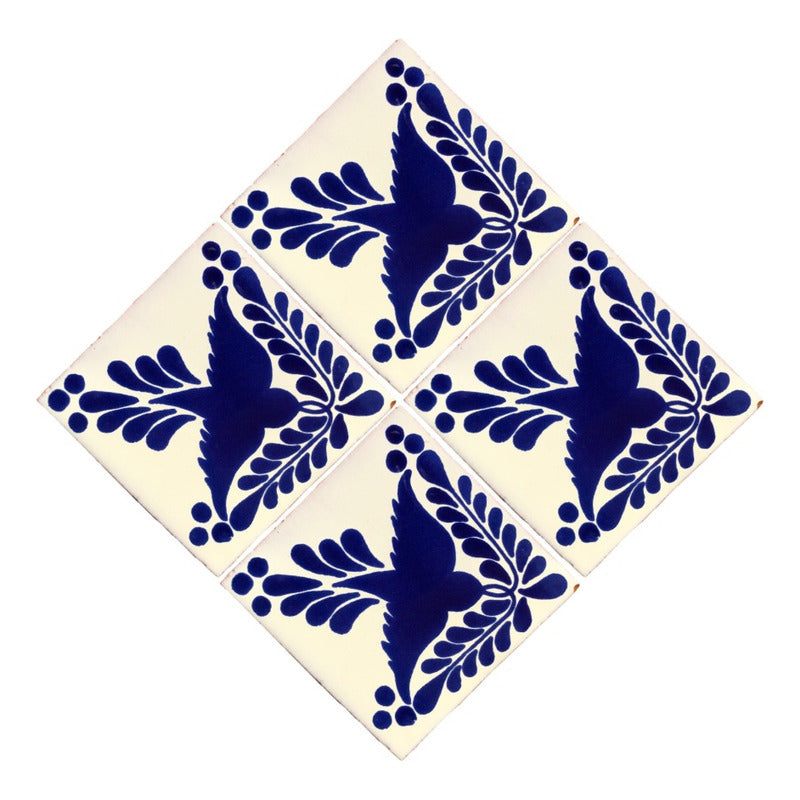 Azulejo Artesanal Tipo Talavera Liso 90pz #acls-129