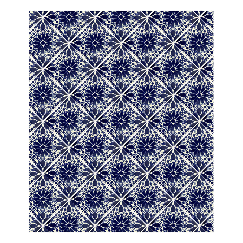 Azulejo Artesanal Talavera Liso 90pz #acls-56