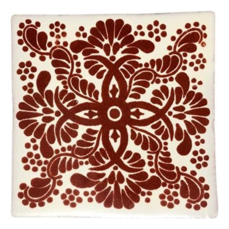 Azulejo Artesanal Tipo Talavera Liso 90pz #acls-75