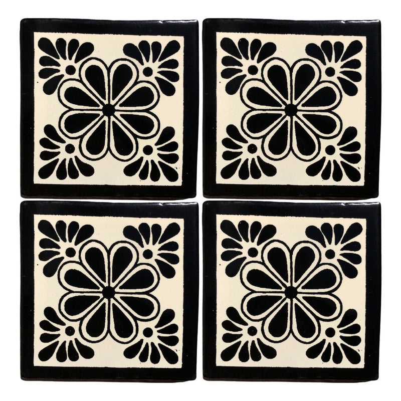 Azulejo Artesanal Tipo Talavera Liso 90pz #acls-111