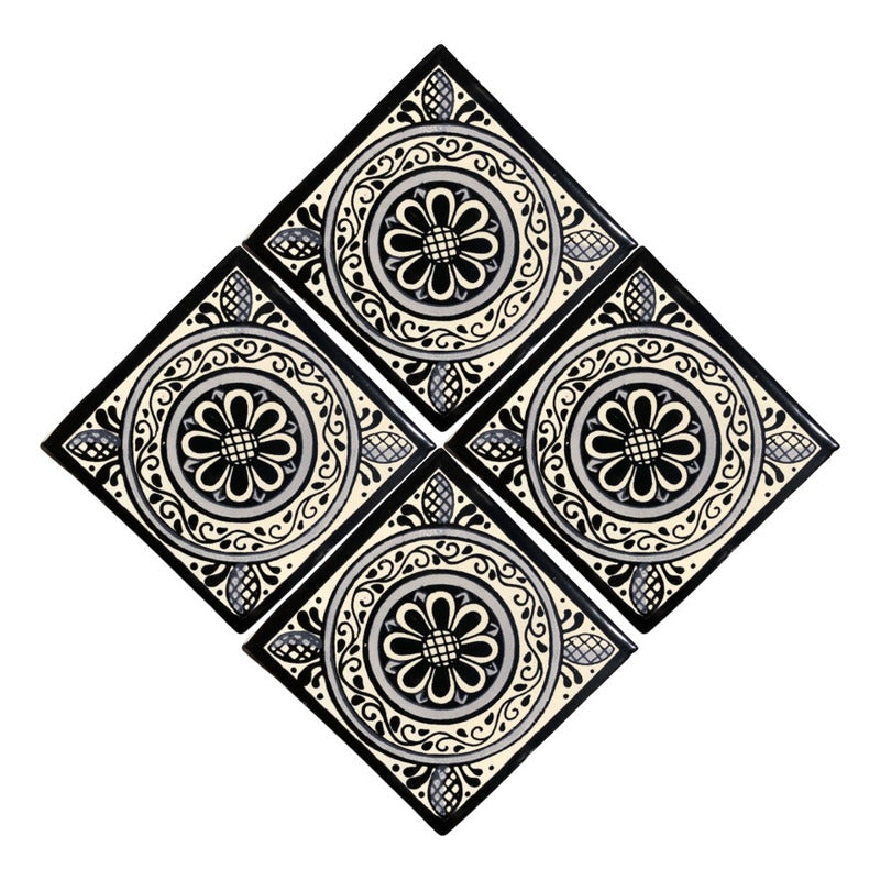 Azulejo Artesanal Tipo Talavera Liso 90pz #acls-113