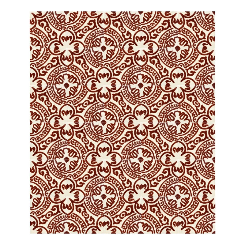 Azulejo 10.5cm Artesanal Talavera Liso 90pz #acls Acls-71