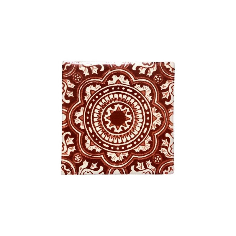 Azulejo 10.5cm Artesanal Talavera Liso 90pz #acls Acls-93