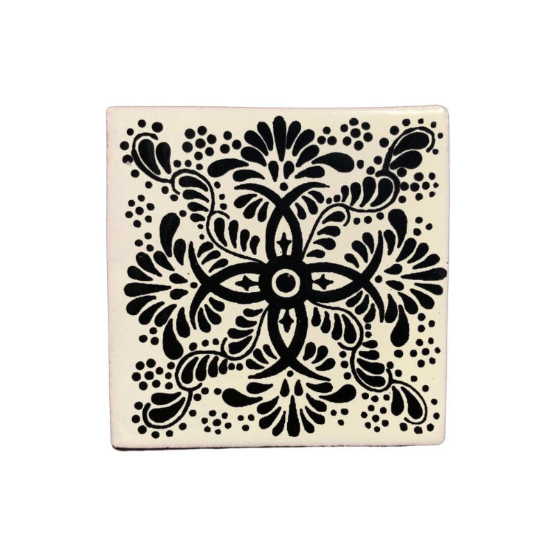 Azulejo 10.5cm Artesanal Talavera Liso 90pz #acls-107