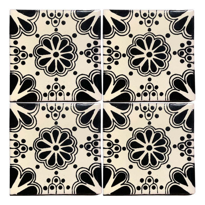 Azulejo Artesanal Tipo Talavera Liso 90pz #acls-121