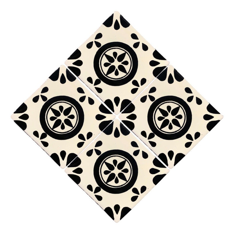 Azulejo Artesanal Talavera Liso 90pz #acls-109