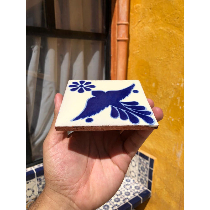 Azulejo Artesanal Tipo Talavera Liso 90pz #acls-133