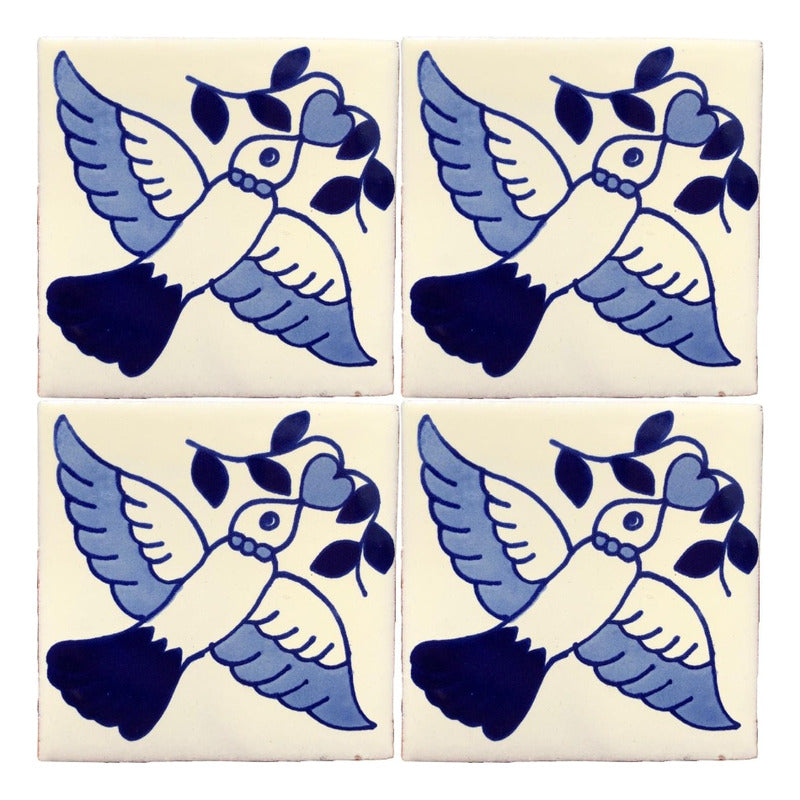 Azulejo Artesanal Tipo Talavera Liso 90pz #acls-139