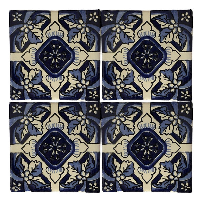 Azulejo Artesanal Talavera Liso 90pz #acln-25