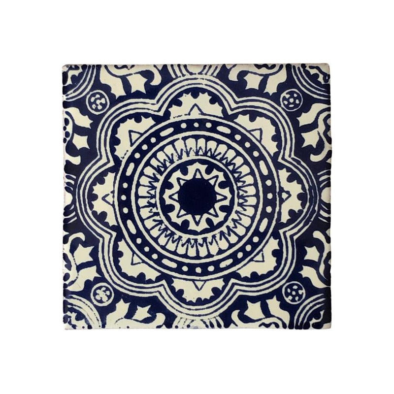 Azulejo 10.5cm Artesanal Talavera Liso 90pz #acls Acls-49